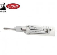 LOCKSMITHOBD скидка LISHI SC1 2-в-1 LockPick и декодер для Schlage 5-контактный ключ, бесплатная доставка почтой Китая