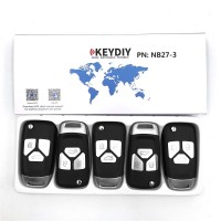 KEYDIY NB series NB27  3 button universal remote control 5pcs/lot  for KD-X2 mini KD