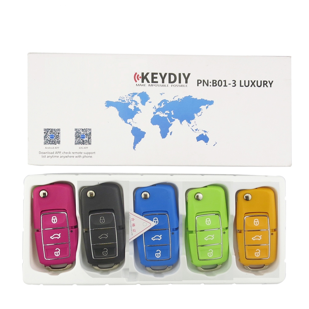 KEYDIY KD B01 LUXURY 5pcs/lot  For KD-X2/KD MINI B Series Remote Control For VW