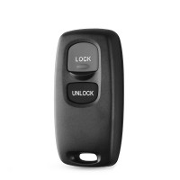 LOCKSMITHOBD 20 unids/lote 2/3 botones carcasa de llave remota Fob entrada sin llave para Mazda OEM