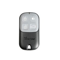 LOCKSMITHOBD 10PCS/LOT XHORSE XKXH01EN Universal Remote Key 4 Buttons for VVDI Key Tool