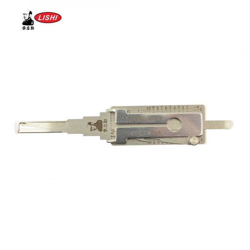 ORIGINAL LISHI YM30 2-in-1 LockPick And Decoder For SAAB free shipping by china post