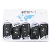 KEYDIY B series B15  3 button universal remote control 5pcs/lot  for KD-X2 mini KD