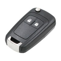 LOCKSMITHOBD 10PCS/LOT Opel 2 button key blank replace original key OEM