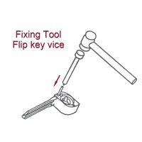 LOCKSMITHOBD HUK New flip key pin remover Repair tools Flip key Vice  Free Shipping by China post