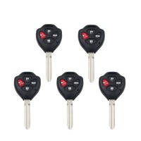 KEYDIY B series B05-3+1button universal remote control 5pcs/lot  for KD-X2 mini KD For Toyota Car Key