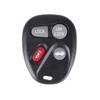 LOCKSMITHOBD 20PCS/LOT 3/4 Button Replacement  Car Key Case Shell  For GMC BUICK  OEM
