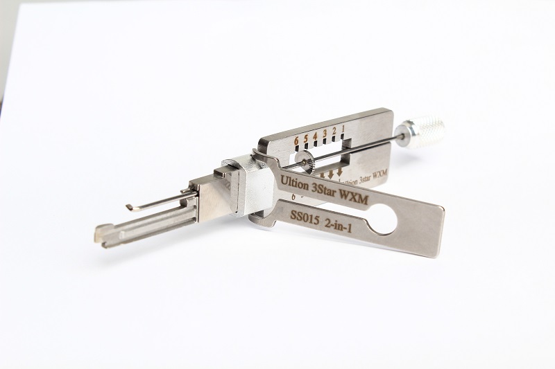 Discount Lishi Style SS015 Ultion 3Star WXM Locks Opener tool 2 in 1 Tools Repair lockmsith tools  For Ultion 3Star WXM