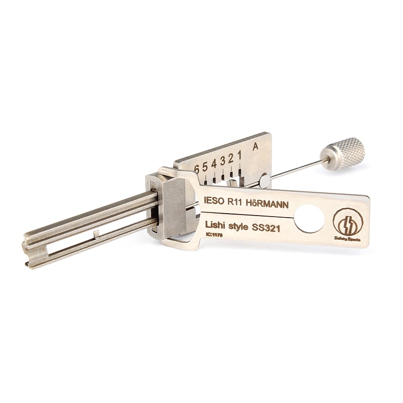 Discount Lishi Style SS321  ISEO R11 / Hörmann Locks Opener tool 2 in 1 Tools Repair lockmsith tools For ISEO R11 / Hörmann