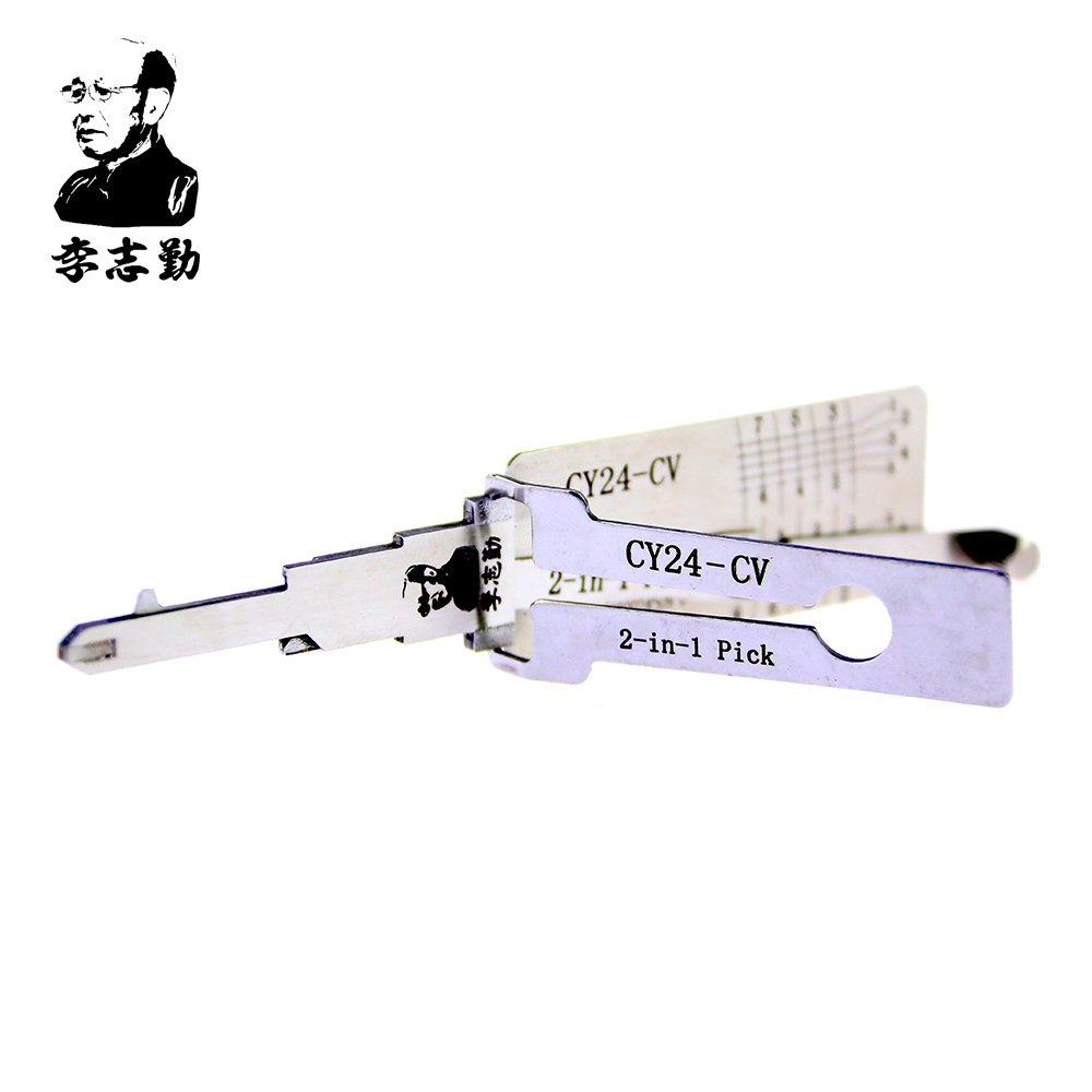 ORIGINAL LISHI CY24 2-in-1 LockPick And Decoder For Chrysler free shipping by china post