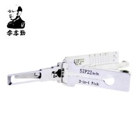 ORIGINAL LISHI SIP22 2-in-1 LockPick And Decoder For FIAT free shipping by china post