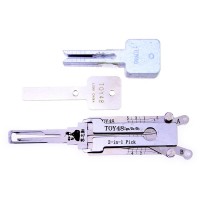 LOCKSMITHOBD Discount LISHI TOY48 2-in-1 LockPick And Decoder For TOYOTA free shipping by china post