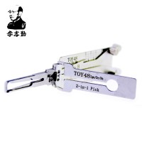 LOCKSMITHOBD Discount LISHI TOY48 2-in-1 LockPick And Decoder For TOYOTA free shipping by china post