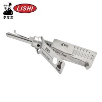 LOCKSMITHOBD Discount LISHI KW5 2-in-1 LockPick And Decoder For KWIKKSET 6PIN free shipping by china post