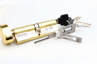 New LISHI Style SS302 SB  2-in-1 LockPick And Decoder For Super Bright