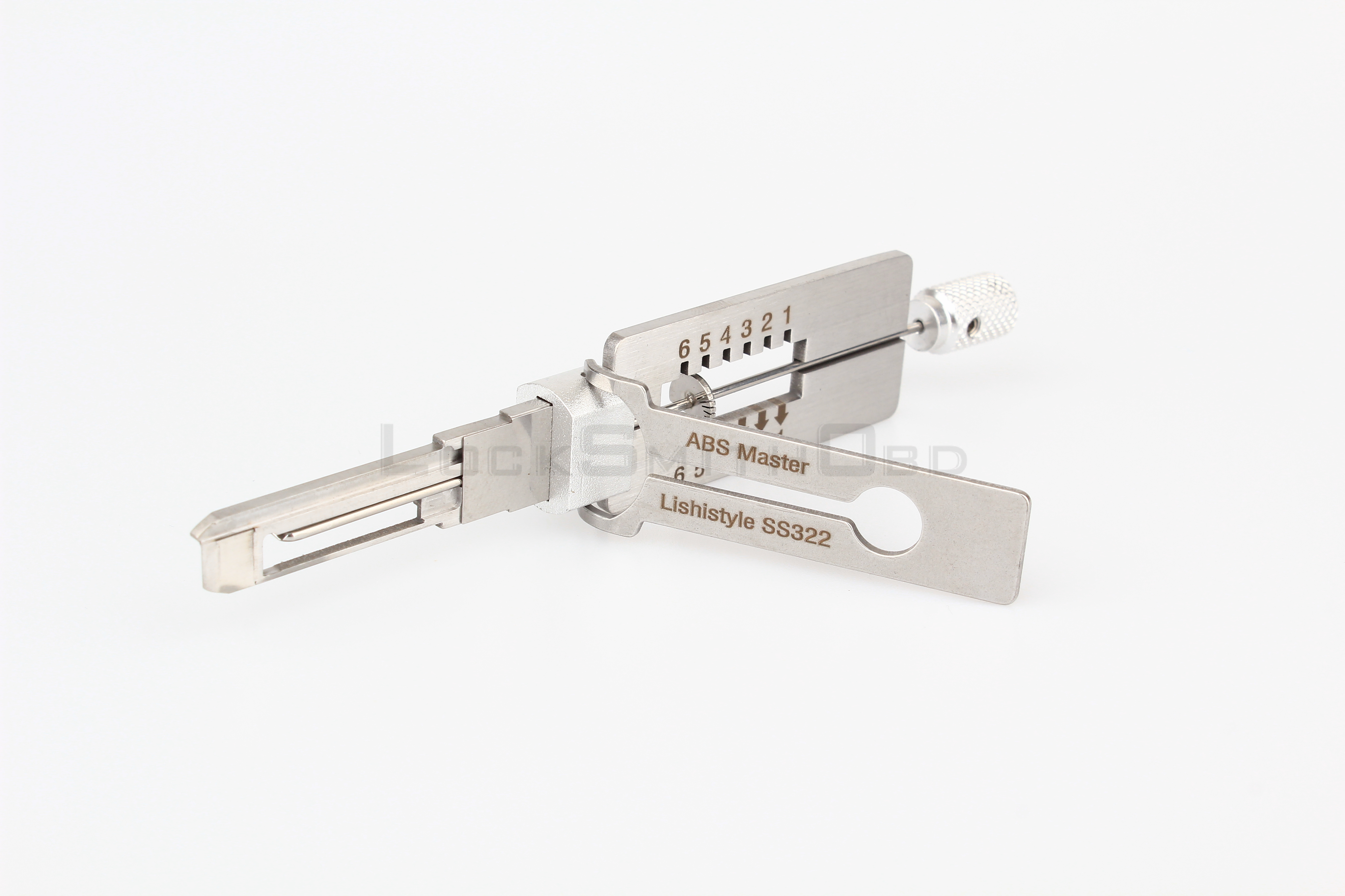 New LISHI Style SS322 ABS Master 2 IN 1 Lock Pick Set Locksmith Tool