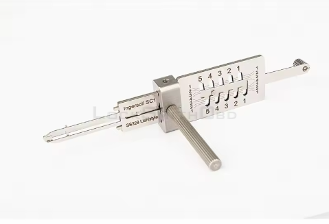 New LISHI Style SS327 Ingersoll SC1 Lock 2 In 1 Civil Lock Pick Tool Locksmith Tools