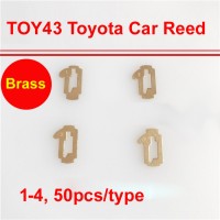 LOCKSMITHOBD New Arrived TOY43 TOYOTA Car Lock wafer Car Reed For Repair Free shipping