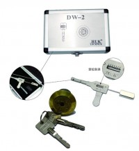 LOCKSMITHOBD HUK Stainless DW-2 Lockpick  For safe box lock free shipping by china post