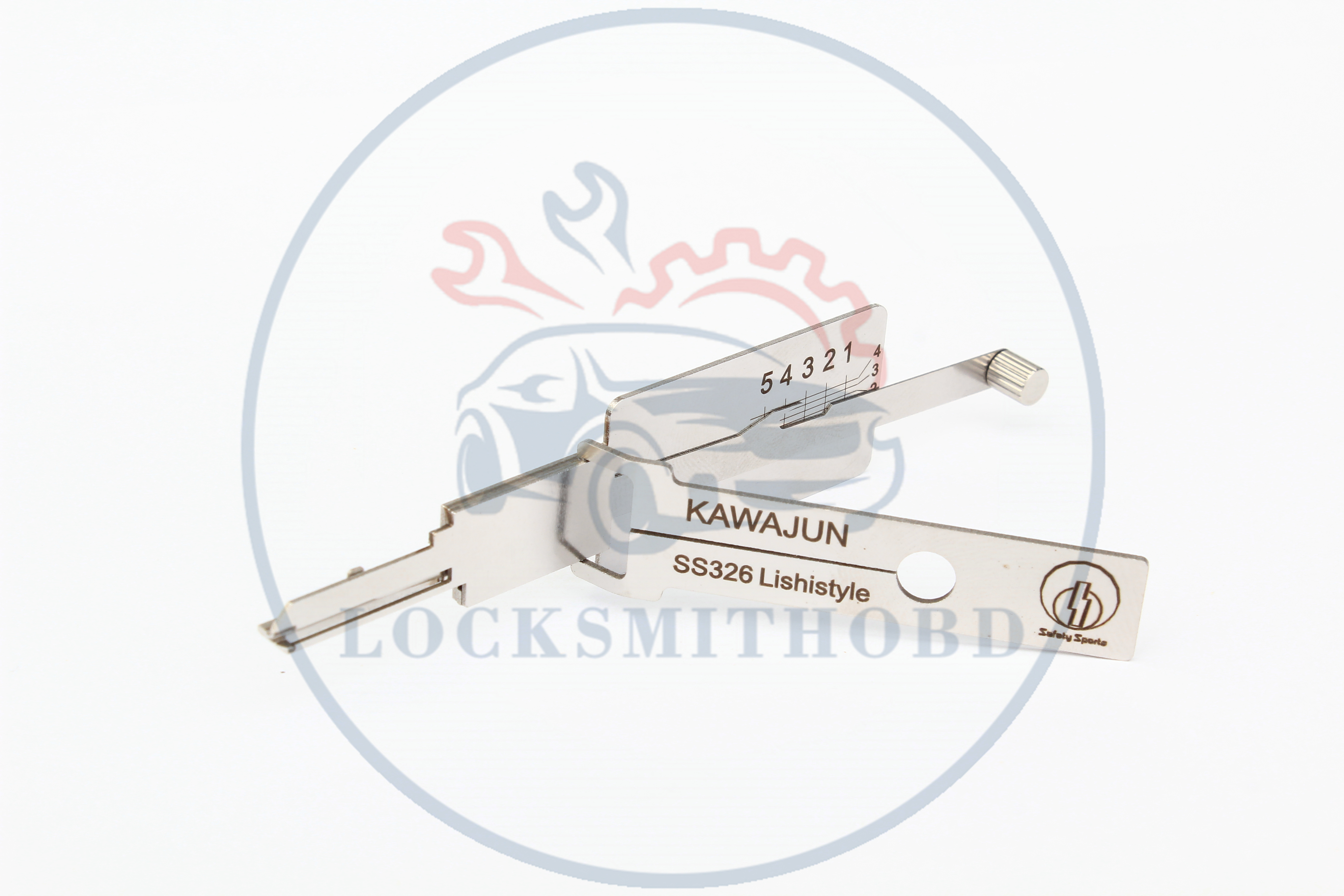 Discount Lishi Style SS326 KAWAJUN Locks Opener tool 2 in 1 Tools Repair lockmsith tools For Japan lock