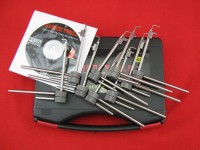 LOCKSMITHOBD 2021 New Arrived HAOSHI 12IN1 full set Fast Lockpick for Safe box/Security Door Free shipping by China post