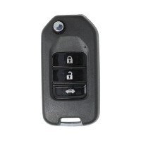 LOCKSMITHOBD 10PCS/LOT XHORSE XKHO00EN VVDI2 Fit For Honda Type Wired Universal Remote Key 3 Buttons