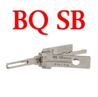 LOCKSMITHOBD Discount LISHI BQSB 2-in-1 LockPick And Decoder For SAAB free shipping by china post