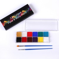 12 Color Body Painting Tools